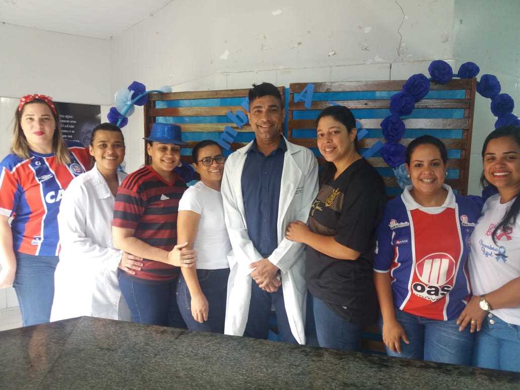 Camacã: PSF Luís Pereira de Castro I e II realizam ação em comemoração ao Novembro Azul
